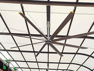 8ft HVLS Fan in Warehouse